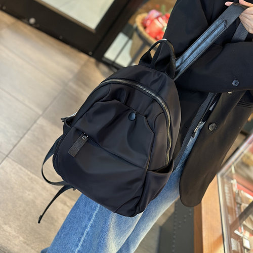 ZRVR双肩包女2025新款轻便大容量书包牛津布尼龙旅行背包通勤女包