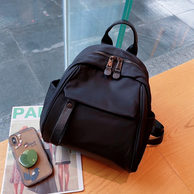 ZRVR高级感双肩包女2025新款牛津布轻便旅行包潮女百搭背包妈妈包