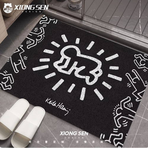 keithharing凯斯哈林联名地垫