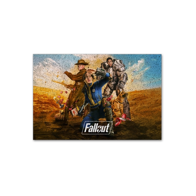 辐射Fallout美剧辐射4丝圈地垫