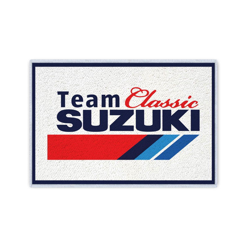 Suzuki铃木摩托机车仿羊绒地垫