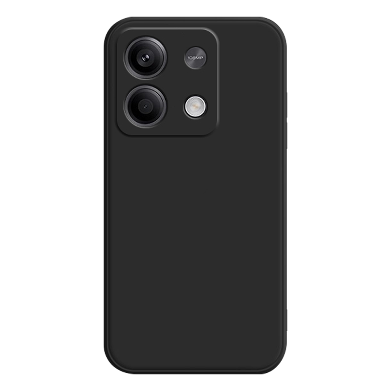 适用红米Note13RPro手机壳粉色redmi Note13Pro+液态硅胶简约保护套Note12直边亲肤磨砂男女全包防摔软壳