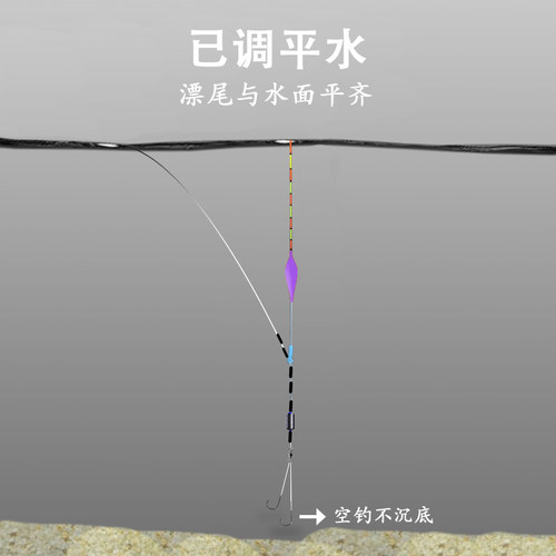 成品绑好子线全套鱼漂双钩