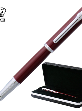 金属彩色中性笔ins冷淡风黑色0.5duke旗舰店德国公爵宝珠水性笔礼盒装BD20签字笔刻字私人定制商务高档