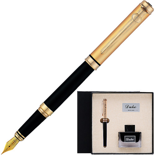 钢笔复古色duke礼物淡彩定制刻字