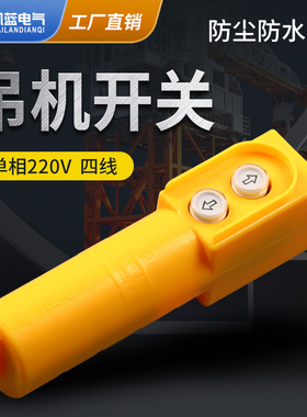 COB-61DR行车按钮开关带电容起重控制电葫芦上下开关吊车30UF