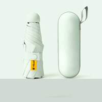 Capsule sun umbrella, sun protection, UV protection, sunshade, all-purpose women's mini five-fold compact portable pocket thumbnail 8