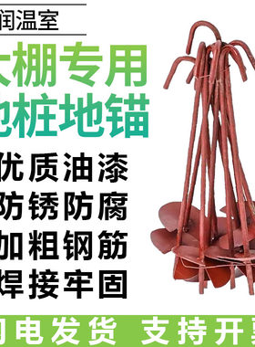温室大棚配件压膜线防风防锈地锚