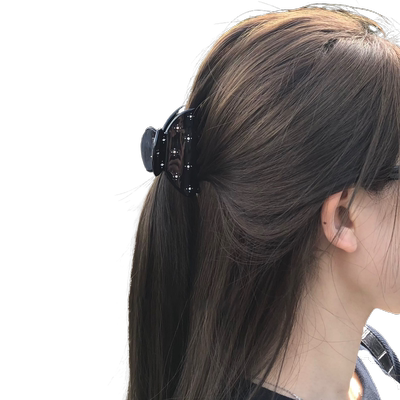 醋酸简约质感抓夹短发过渡期发夹