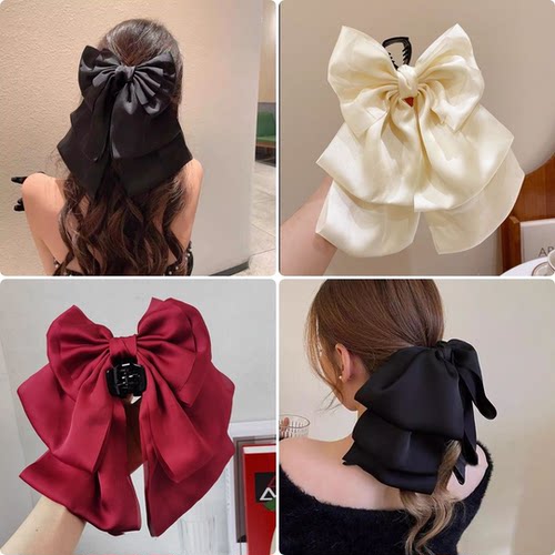 抓夹蝴蝶结飘带rosci/罗喜布艺