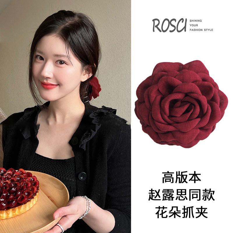 抓夹鲨鱼夹后脑勺盘发发夹