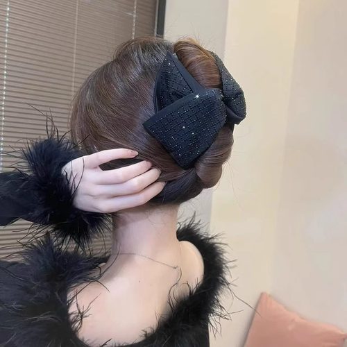 简约头饰抓夹蝴蝶结鲨鱼夹