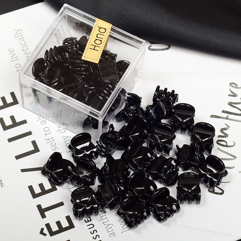 迷你短发小抓夹小号女ins尴尬期