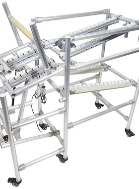 线边回收料架流利架车LCIA第三代精益管线棒送料空箱回流回箱货架