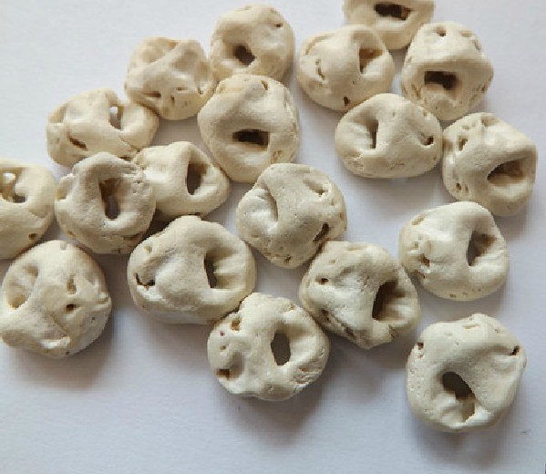 天然猪惊骨猪精打磨未漂白原色