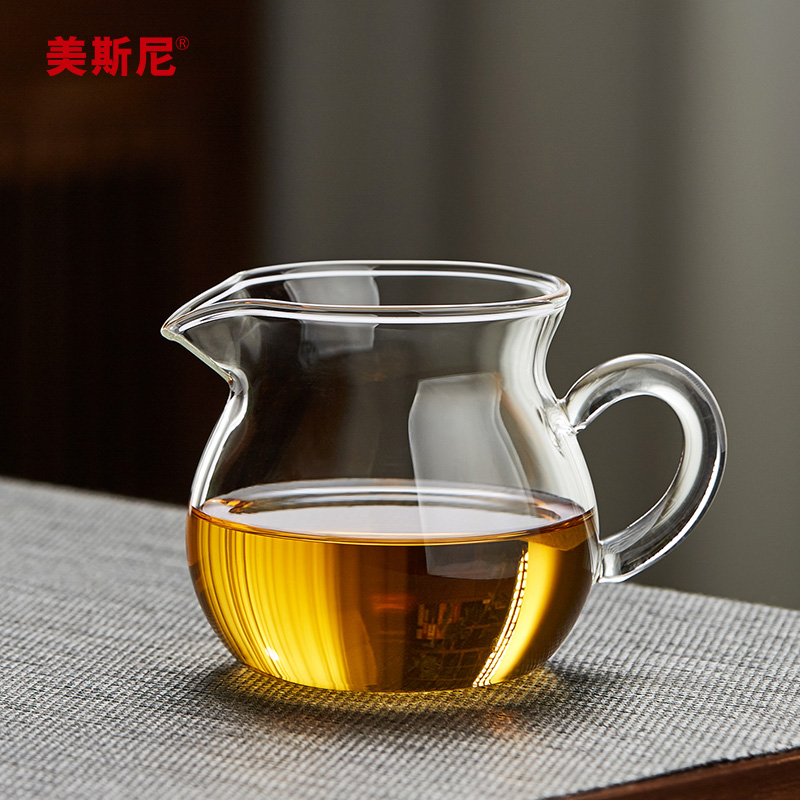 美斯尼玻璃公道杯加厚分茶器公杯