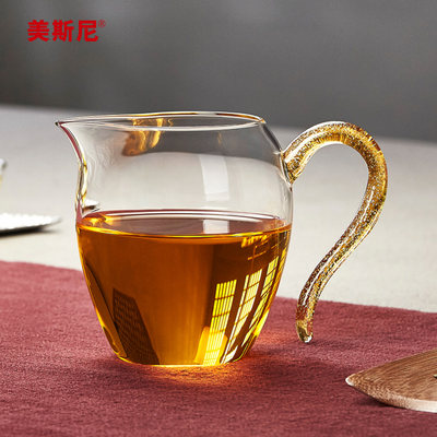 美斯尼玻璃公道杯高档茶海分茶器