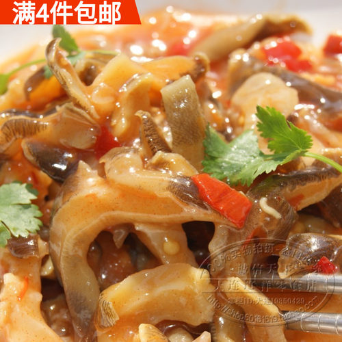 满包邮大连四而 海螺片即食（泡椒玉螺）海螺头切片 螺片肉