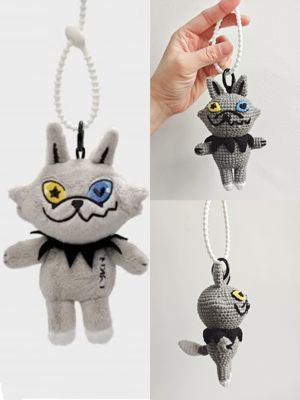 他泰明星GMM周边娃娃lykyou玩偶小狼崽挂件手工编织材料包成品