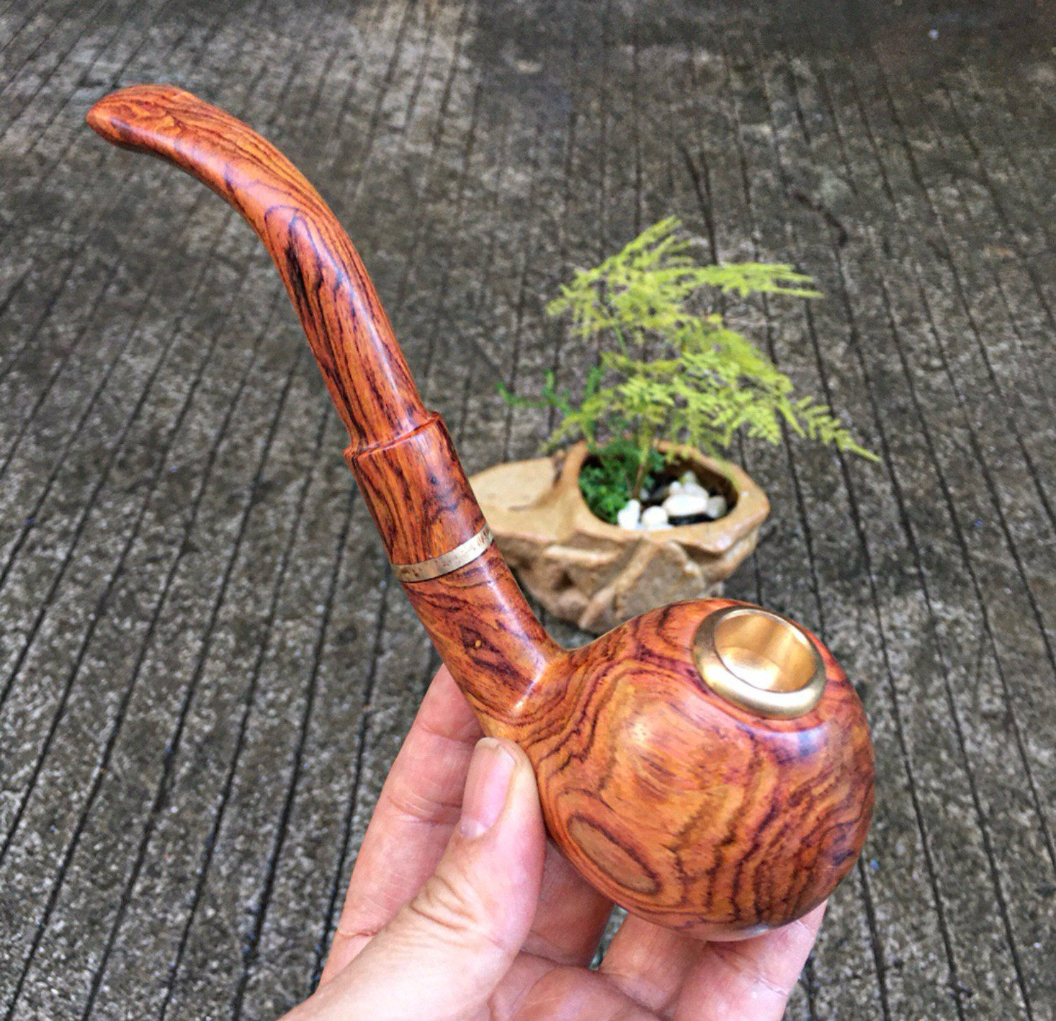 正宗海南黄花梨旱烟高档红木老式实木过滤烟斗烟嘴烟杆烟具男式