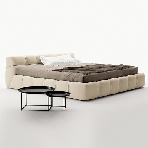 amp轻奢风设计师榻榻米双人床