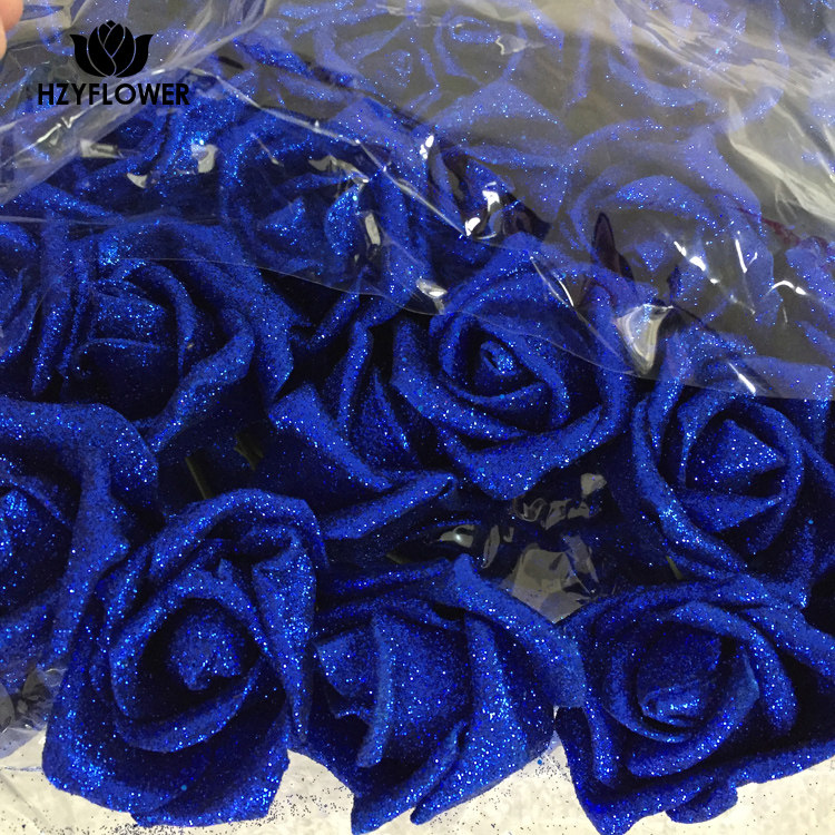 蓝色妖姬鲜花花束包装材料50朵蓝色玫瑰花头情人节花束蓝色玫瑰|msdalam kategori penghantaran bunga/bunga simulasi/tumbuhan berkebun, penghantaran bunga (bandar) - dari Buy2taobao.com untuk memberikan perkhidmatan ejen Taobao profesional membeli