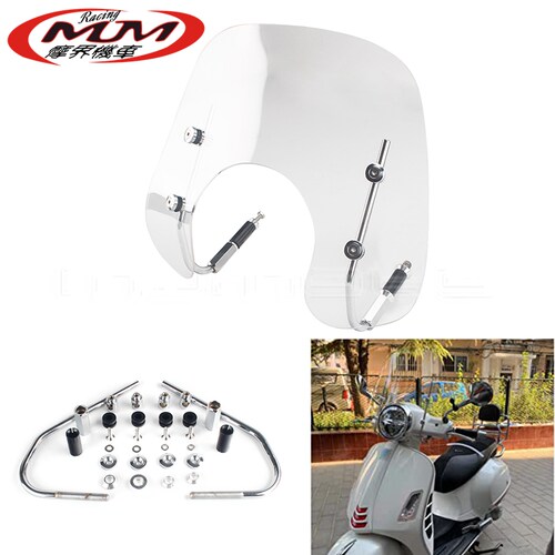 适用比亚乔摩托车改装配件 Vespa GTS 250 300挡风玻璃导流罩风挡