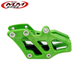 适用川崎越野摩托车改装件KX250F KX450F KLX450R 塑料链条导链器
