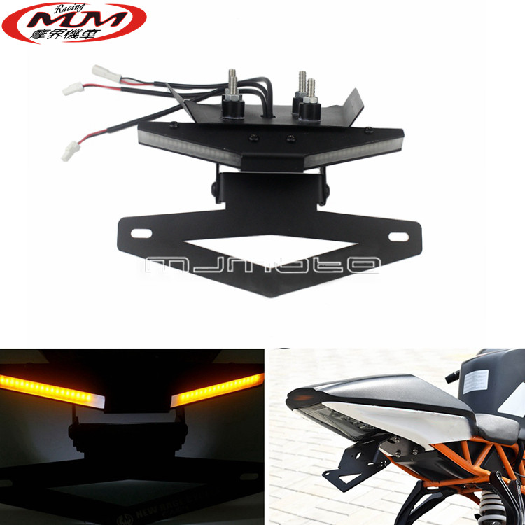 适用于摩托车改装led牌照灯
