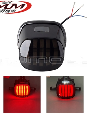 适用于哈雷XL883 XL1200 FLSTC FLHTCU 摩托车改装配件尾灯刹车灯