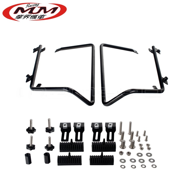 适用哈雷摩托车改装配件戴维森戴娜马鞍包导轨护罩安装硬件边箱架