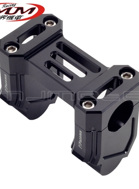 适用哈雷泛美1250Special RA1250S摩托车改装件黑色高立管+顶夹盖