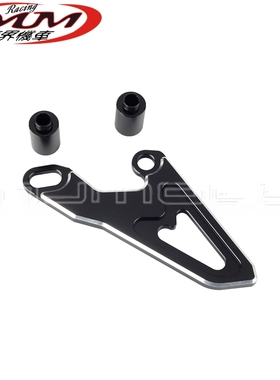 摩托车改装件适用川崎KX125/250F/450F铝制黑色链轮盖2003-2018年