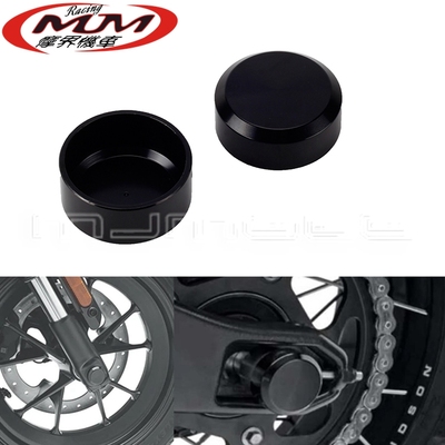 适用哈雷SportsterS RH1250S泛美PA1250摩托改装件后轴螺母盖螺栓