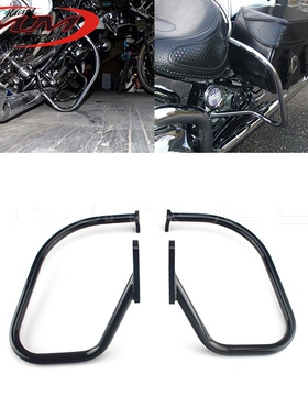 摩托车改装配件 适用哈雷戴维森FLSTN软尾马鞍包支架边箱架边包架