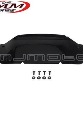 适用于哈雷CVO Street Glide FLHXSE街道滑翔黑色挡风玻璃23-24年