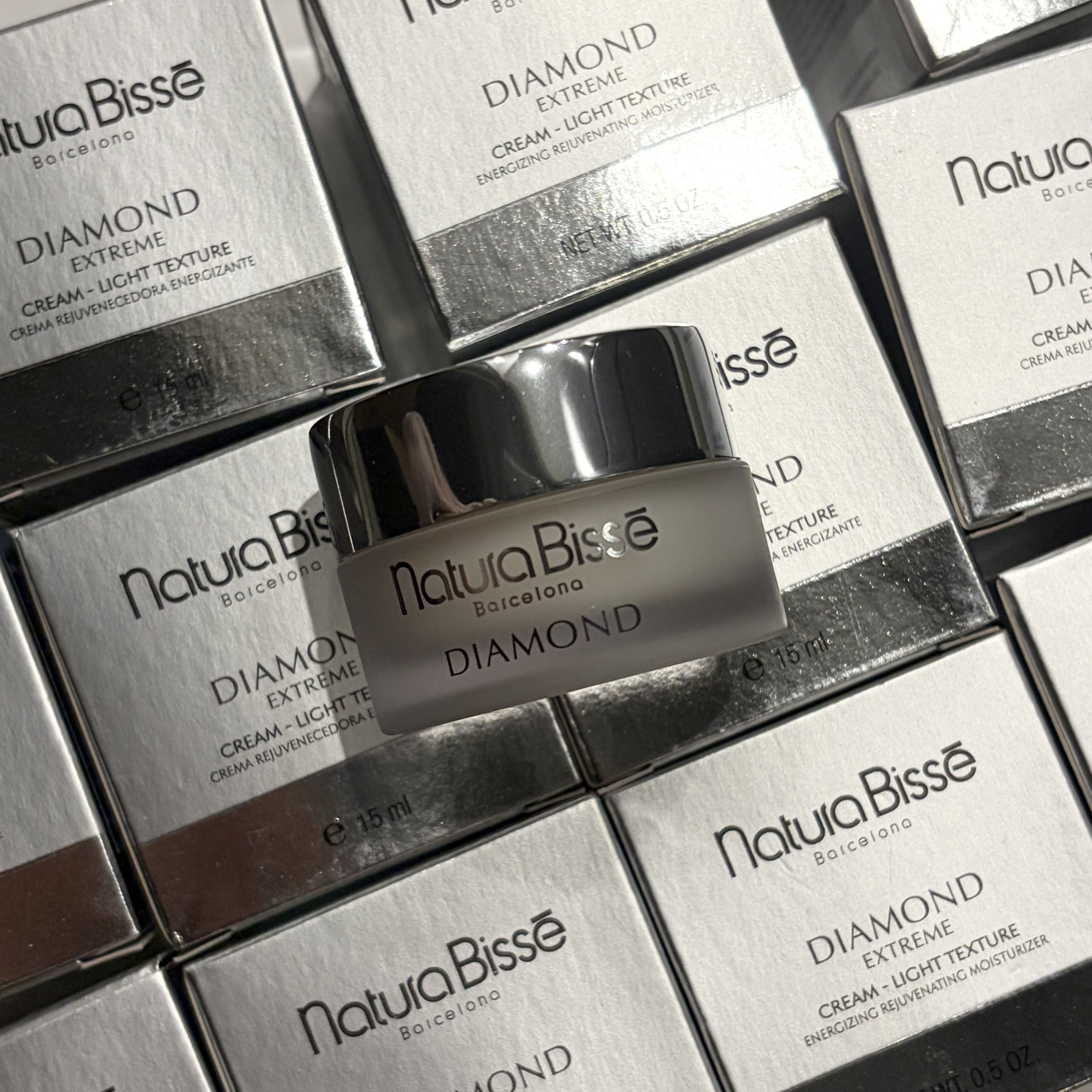 专柜Natura Bisse悦碧施黛梦凝时能量乳霜钻石面霜清爽版15ml中样