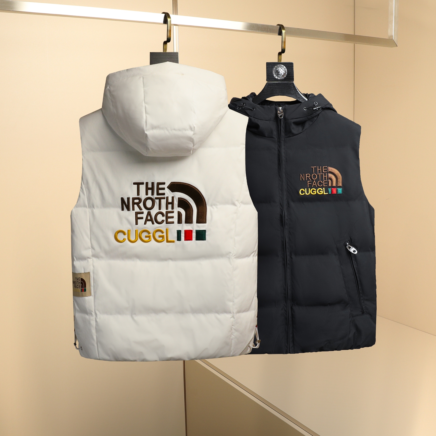 秋冬男士连帽羽绒马甲90绒28025P260，男装羽绒服，电商D302