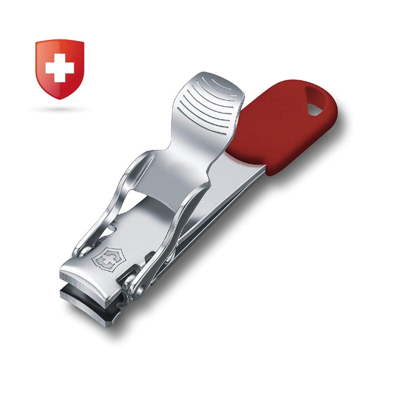 德国原装进口Victorinox瑞士军刀两用不锈钢指甲钳剪刀 小巧便携