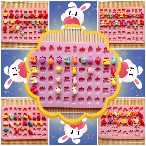 软糖模具diy网红抖音家用硅胶