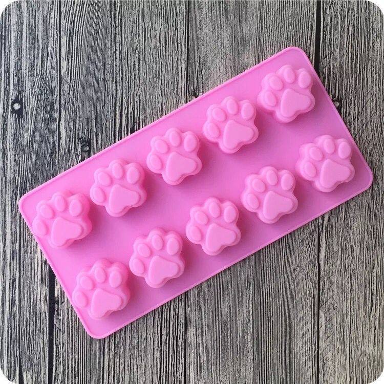 小猫爪烘焙模具DIY巧克力蛋糕创意冰皮月饼果冻钵仔糕硅胶磨具