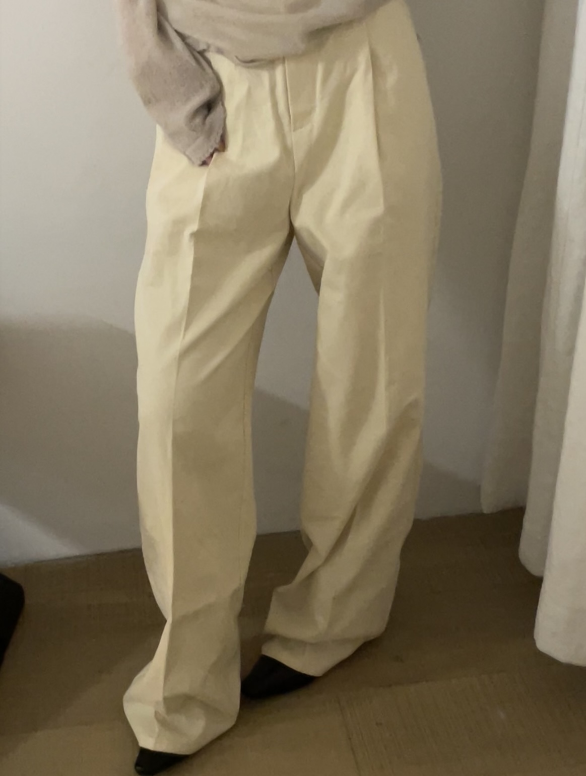 HGE睡格好觉休闲阔腿拖地裤