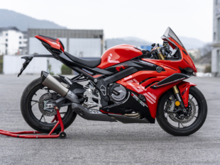 适用于改装无极rr660原厂外观阀门排气半钛前中段燃尽排气