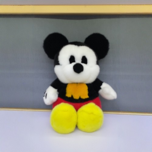 秋冬新款女包水貂真毛包包米奇双肩包背包米妮玩偶礼品单肩斜挎包