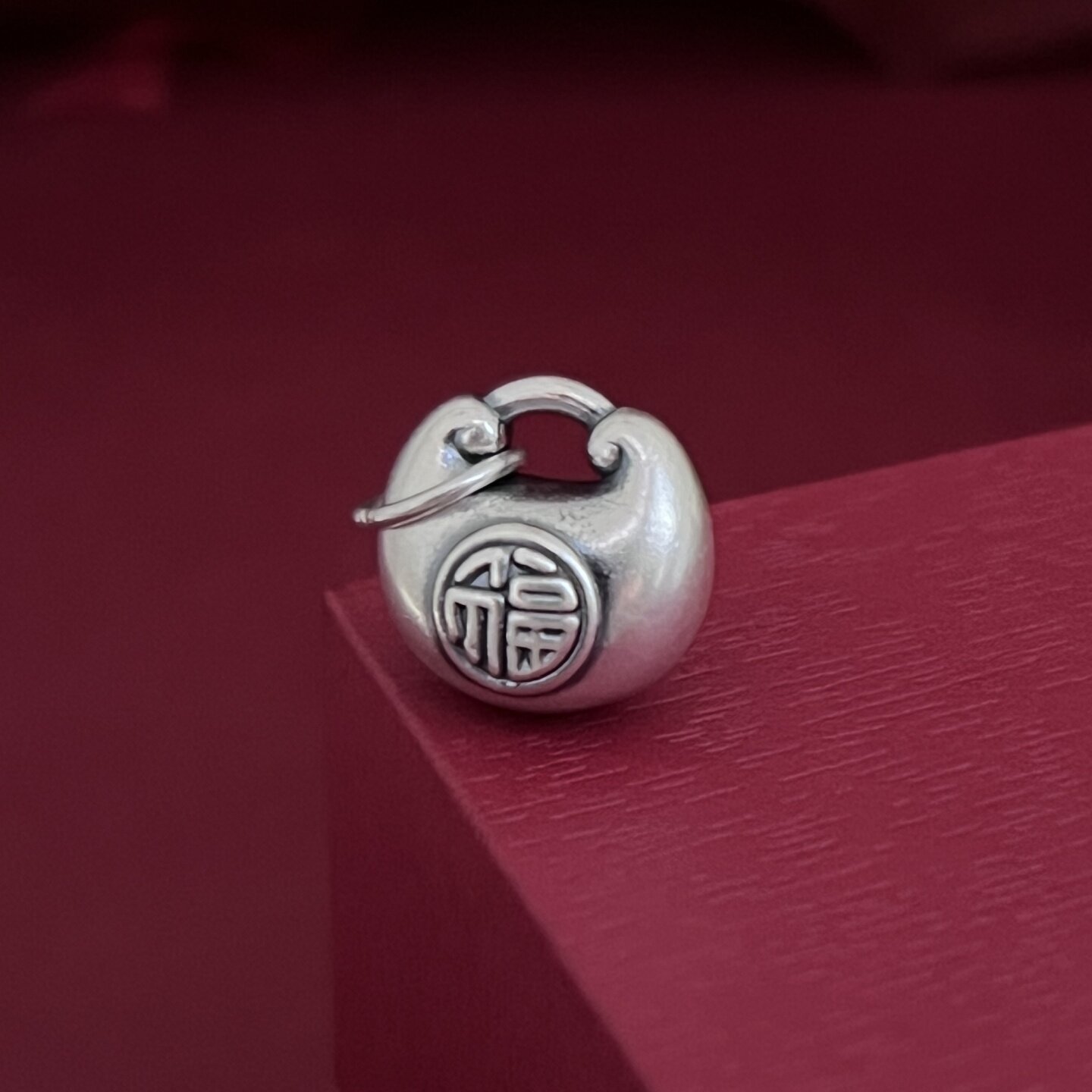 银饰DIY编绳配件小胖福挂坠吊坠图片