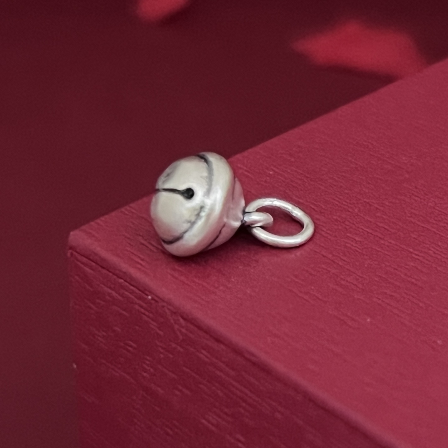 银饰挂坠配件光面铃铛挂坠