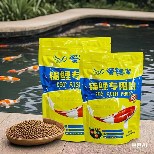 饲料小颗粒锦鲤鱼粮鱼食曼舞者