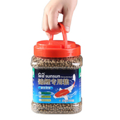 森森小型鱼金鱼饲料颗粒鱼食锦鲤鱼饲料增色鱼粮不浑水锦鲤鱼食热