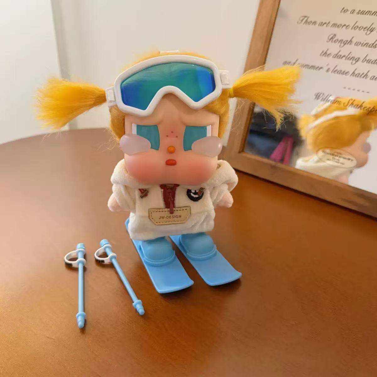 RMAX哭娃vacation系列娃衣盲盒咕噜咕噜沙滩小憩crybaby滑雪套装