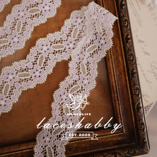法国国宝级古法列维斯蕾丝leaves 014 lace手工DIY高定蕾丝花边